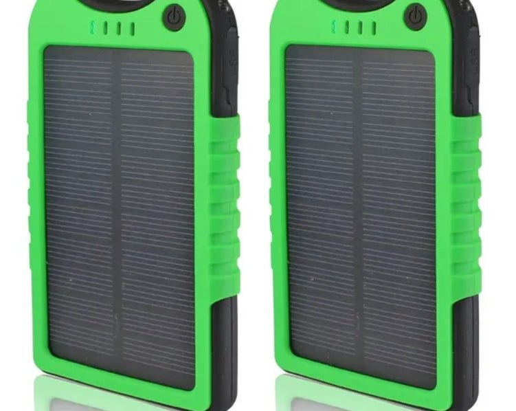 PowerPlus: 10000mAh Solar Chargeable Power Bank - Charge Anywhere, Anytime.