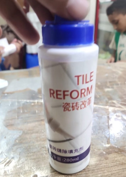 Tile Reform Glue Tiles Gap Filler Agent | Waterproof Grout Sealant Adhesive (280 ml)